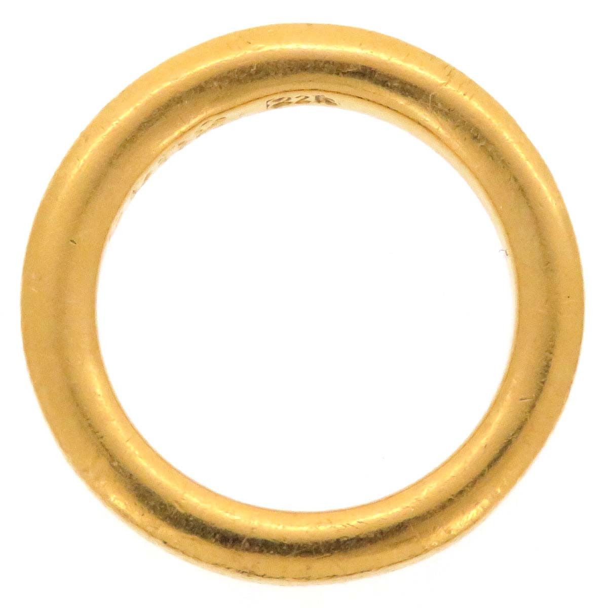 Chrome Hearts Chrome Hearts NTFL Gold Ring - Size 4 Size ONE SIZE - 3 Thumbnail