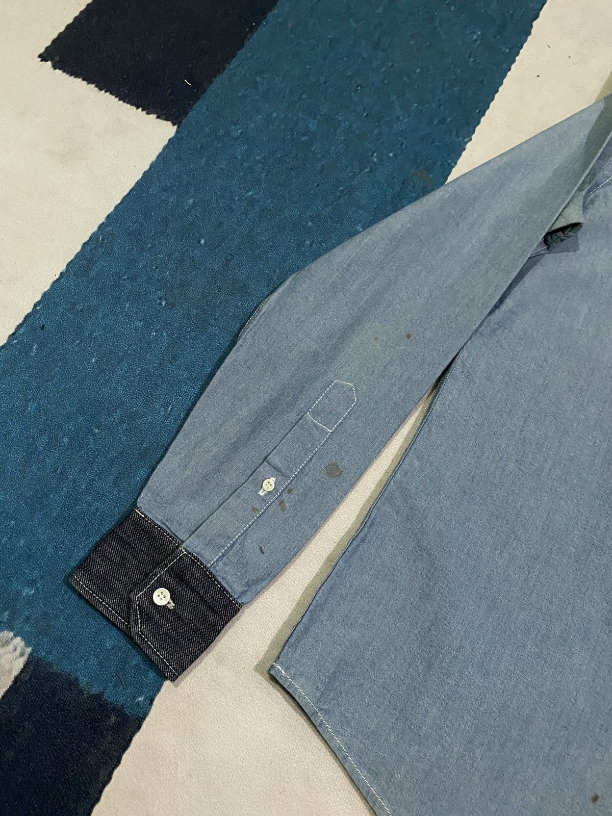 Maison Margiela Maison Margiela 2011aw Denim Shirt Size US S / EU 44-46 / 1 - 5 Thumbnail