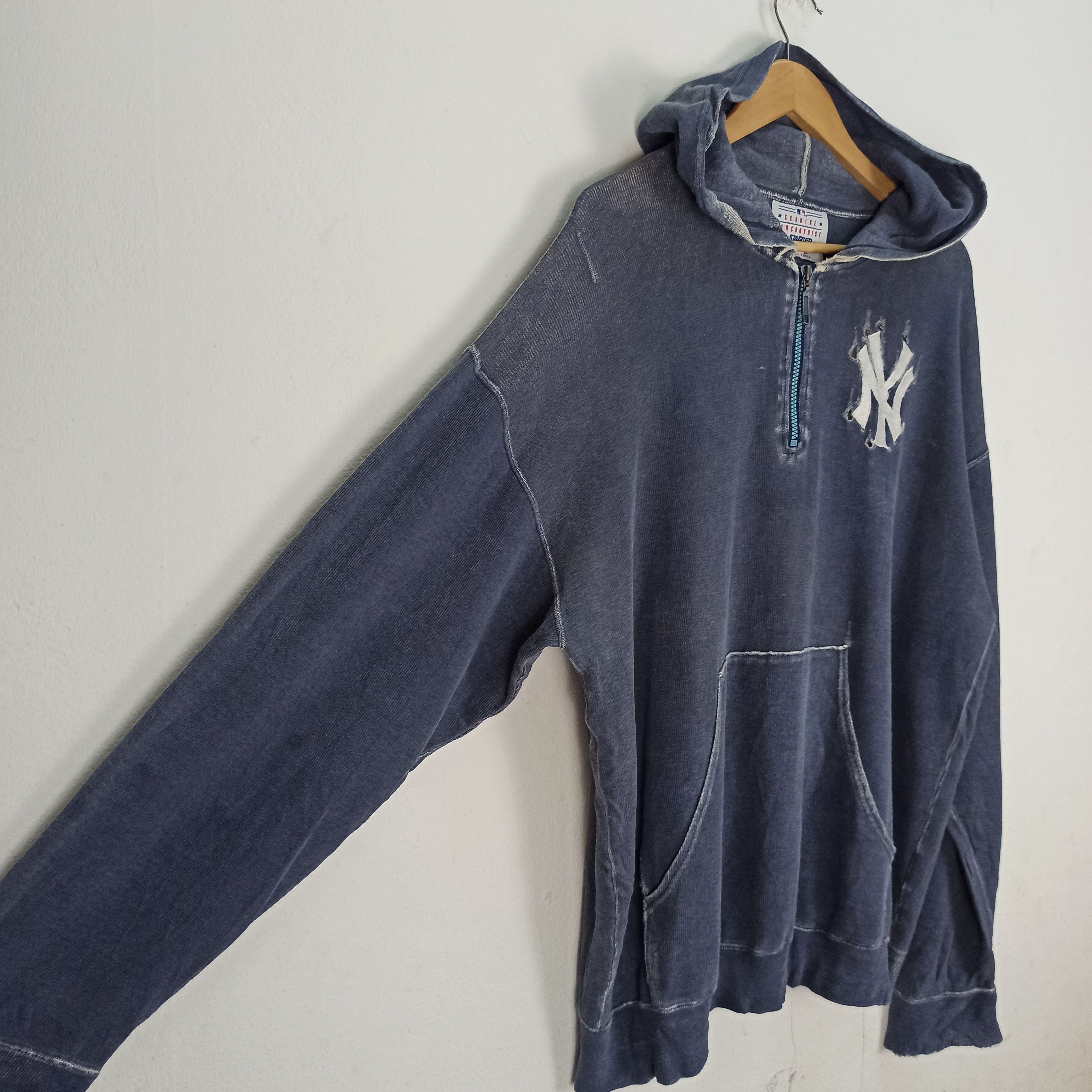 MLB Vintage Distressed Starter MLB New York Yankees Hoodie Size US L / EU 52-54 / 3 - 4 Thumbnail
