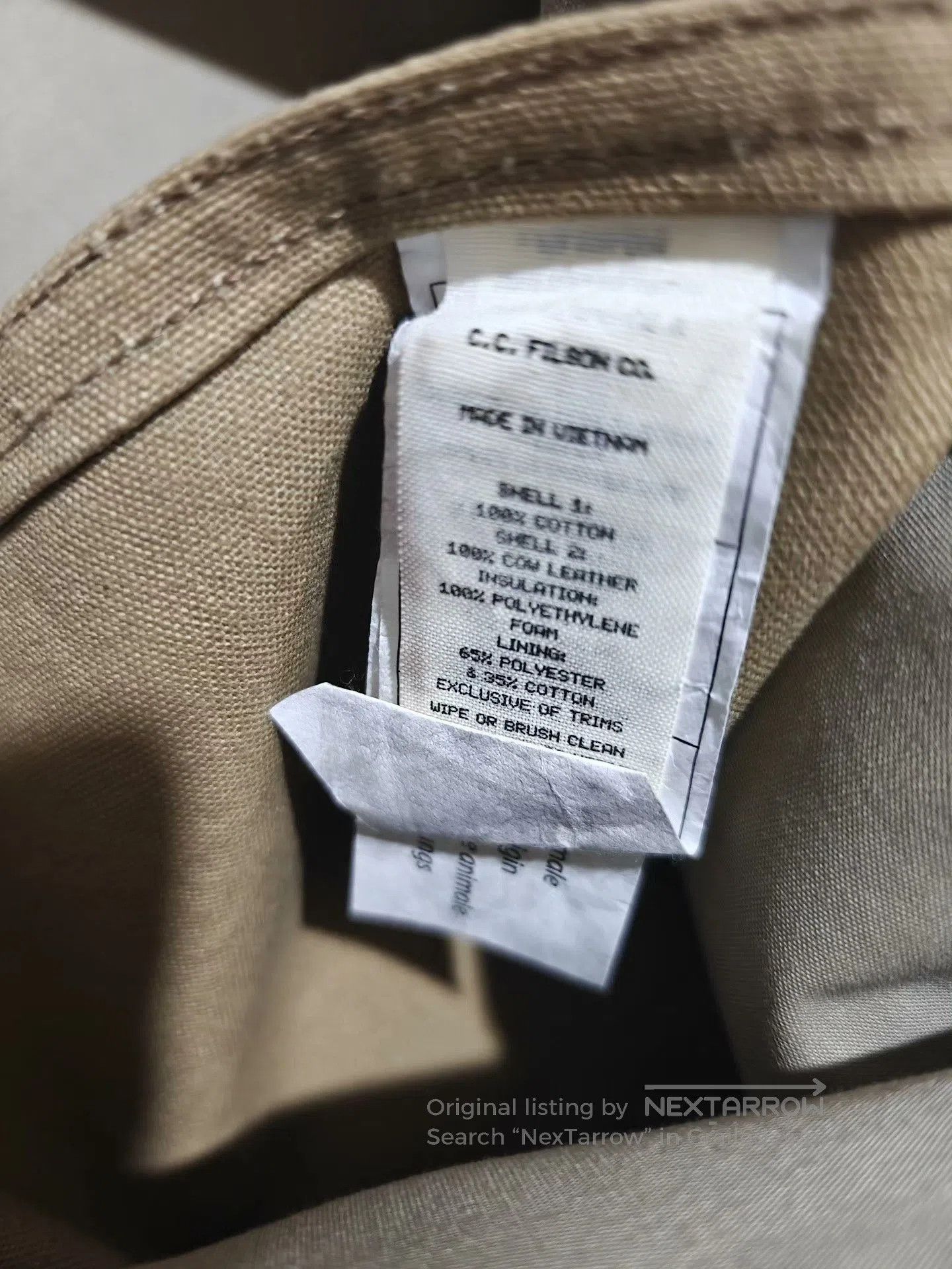 Filson Filson 70307 Waxed Canvas Backpack. Size ONE SIZE - 7 Thumbnail