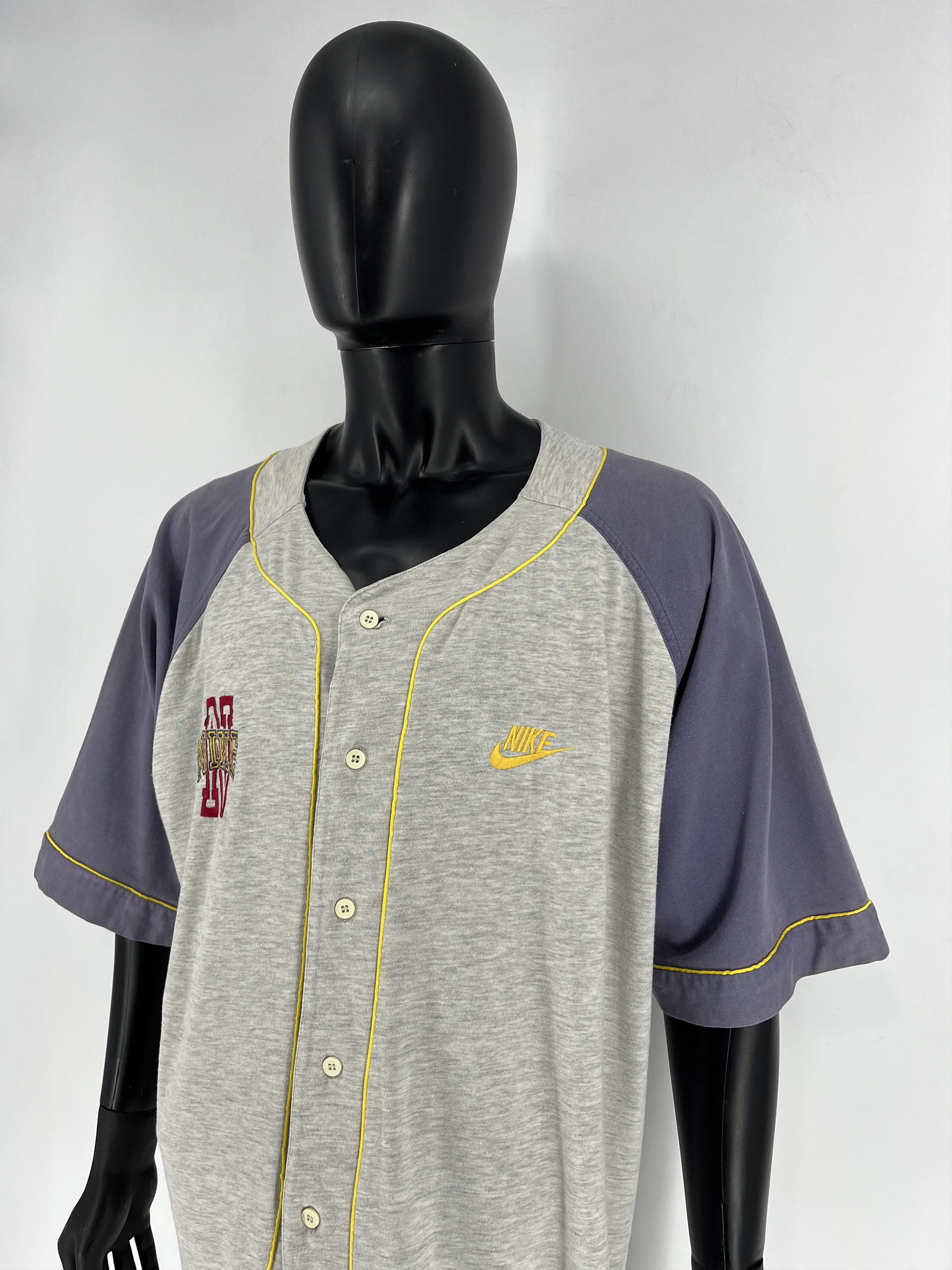 Nike Vintage Y2K Nike 90s Baseball Jersey Size US XXL / EU 58 / 5 - 9 Thumbnail