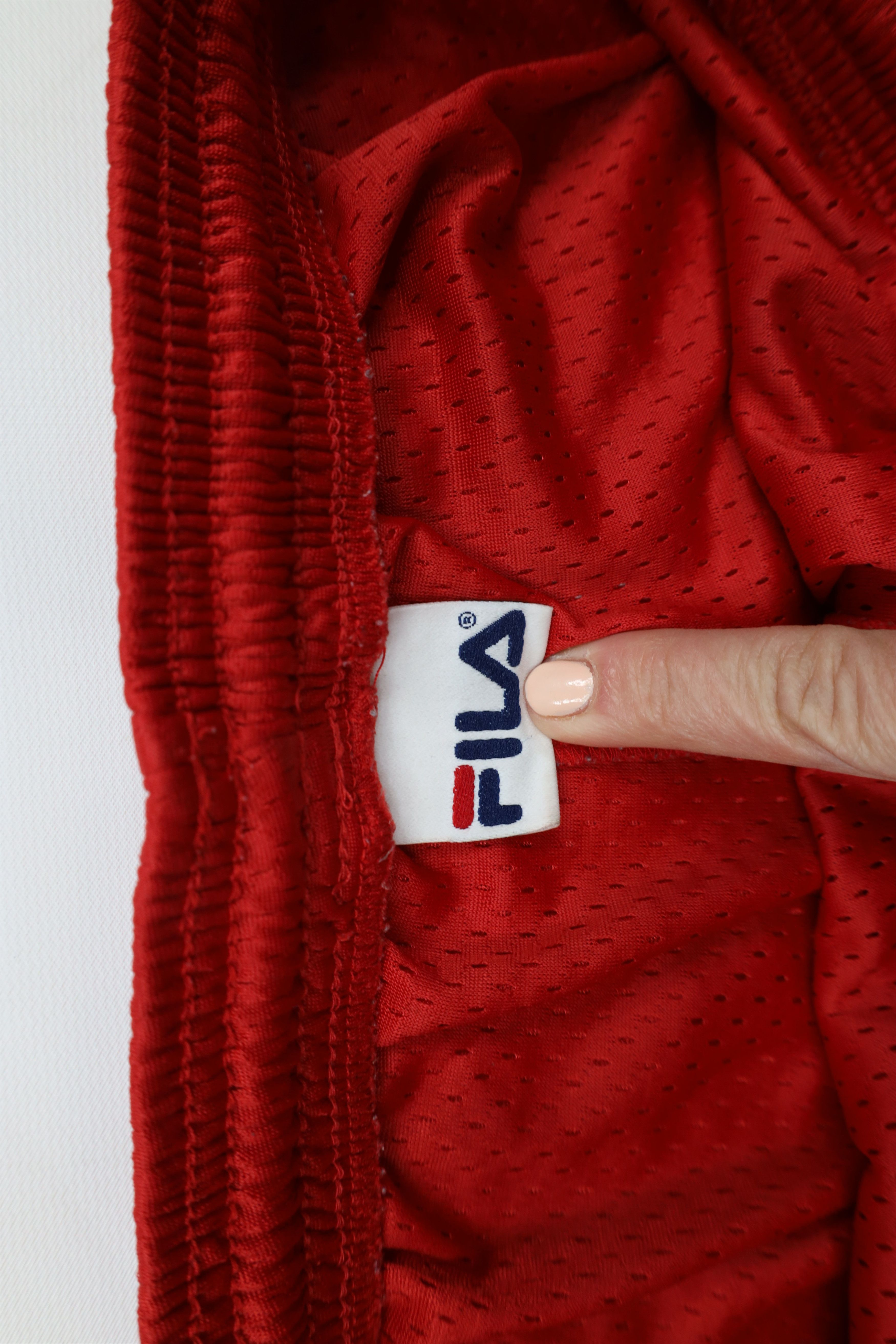 Fila × Vintage Vintage 90s Fila Striped Above Knee Basketball Shorts USA Size US 36 / EU 52 - 6 Thumbnail