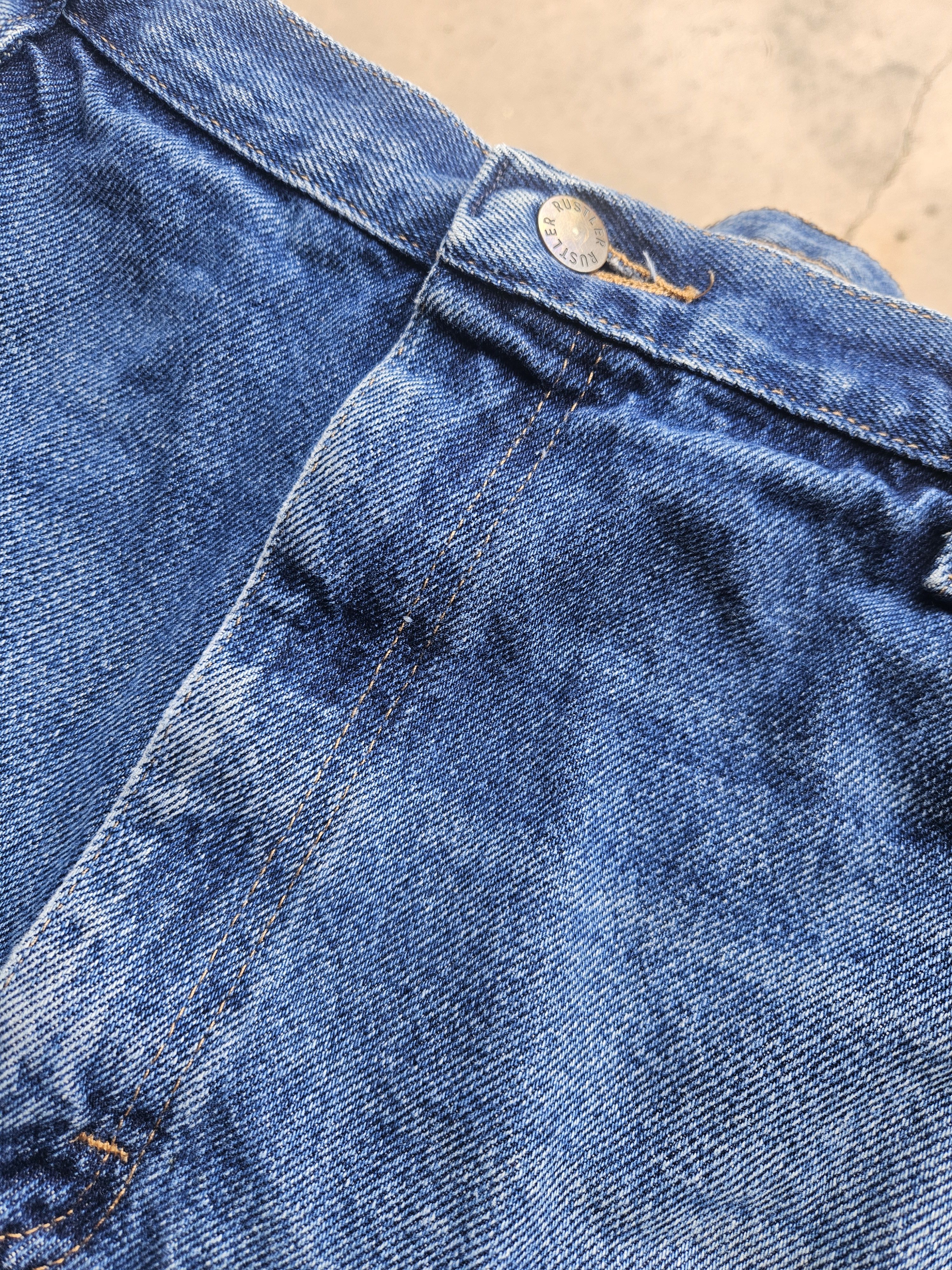 Rustler Rustler Vintage Baggy Denim Jeans Size US 40 / EU 56 - 3 Thumbnail