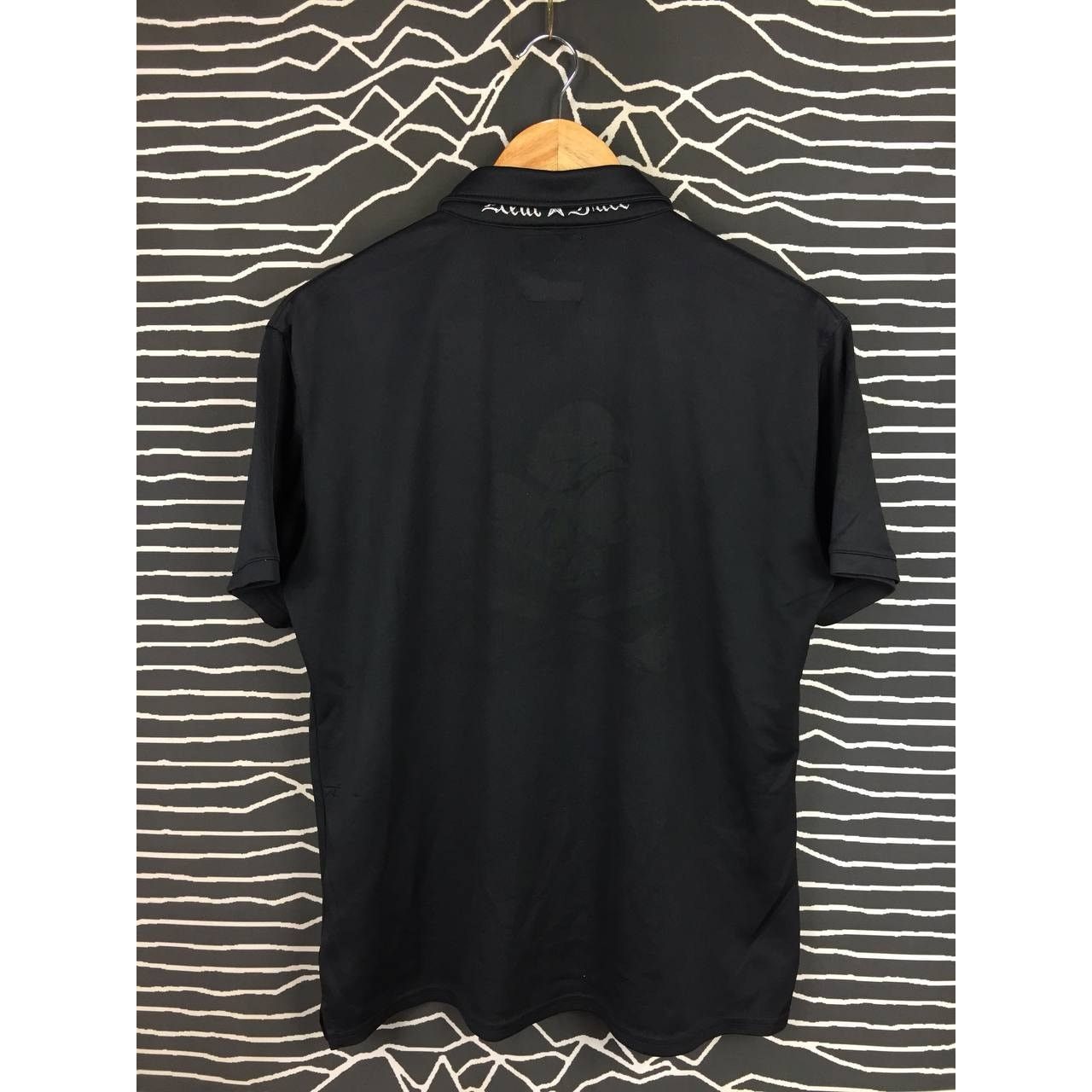 Vintage Real Face Mono Skulls Graphic Streetwear Polo Tee Size US M / EU 48-50 / 2 - 7 Thumbnail