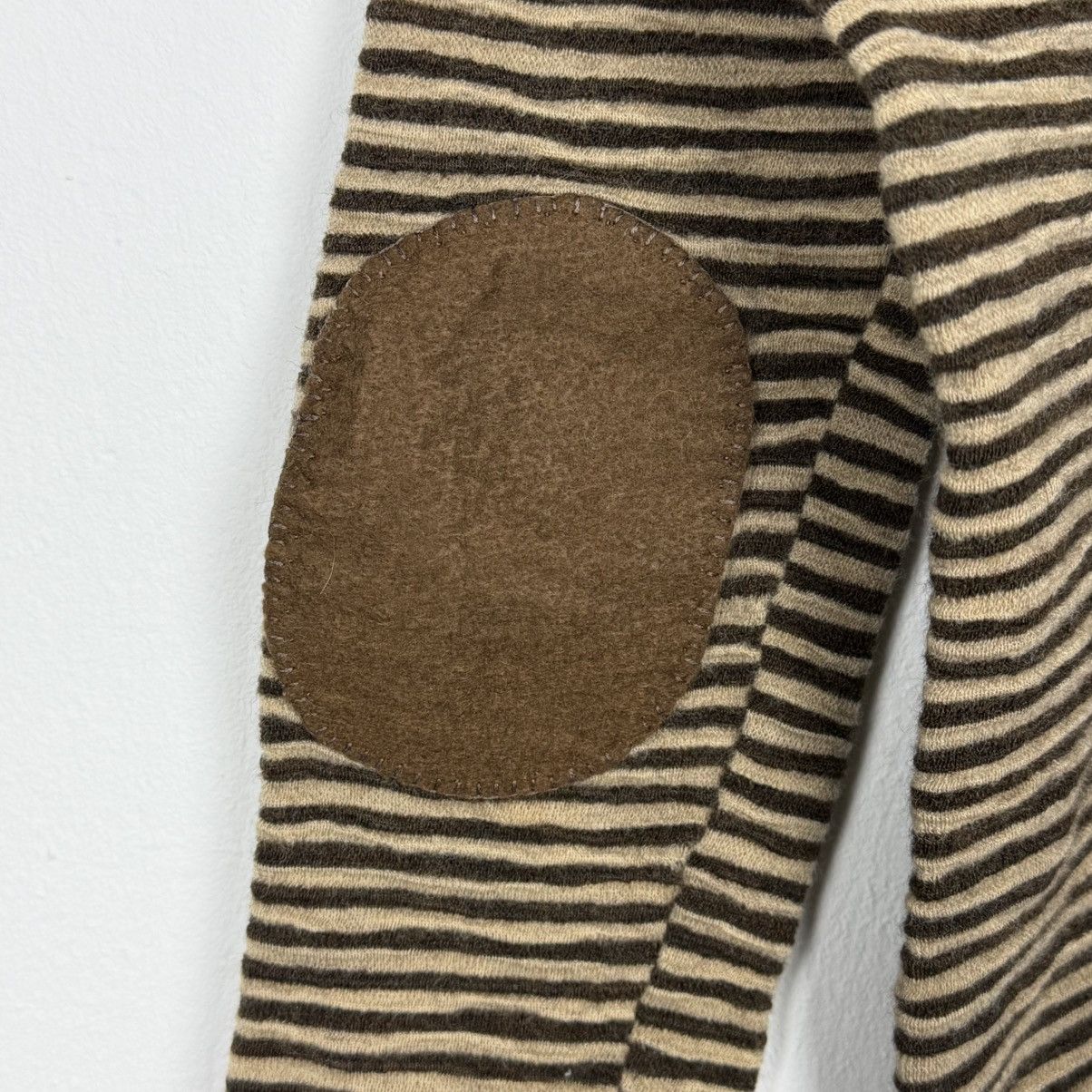 Issey Miyake Plantation Stripe Wool Longsleeve Tee Size S / US 4 / IT 40 - 3 Thumbnail