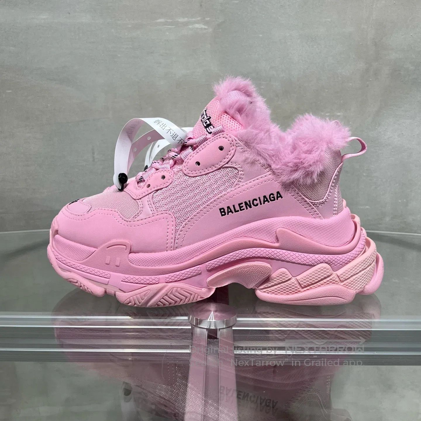 Balenciaga Balenciaga Ripples Dad Shoes in Pink Size US 5.5 / IT 35.5 - 3 Thumbnail
