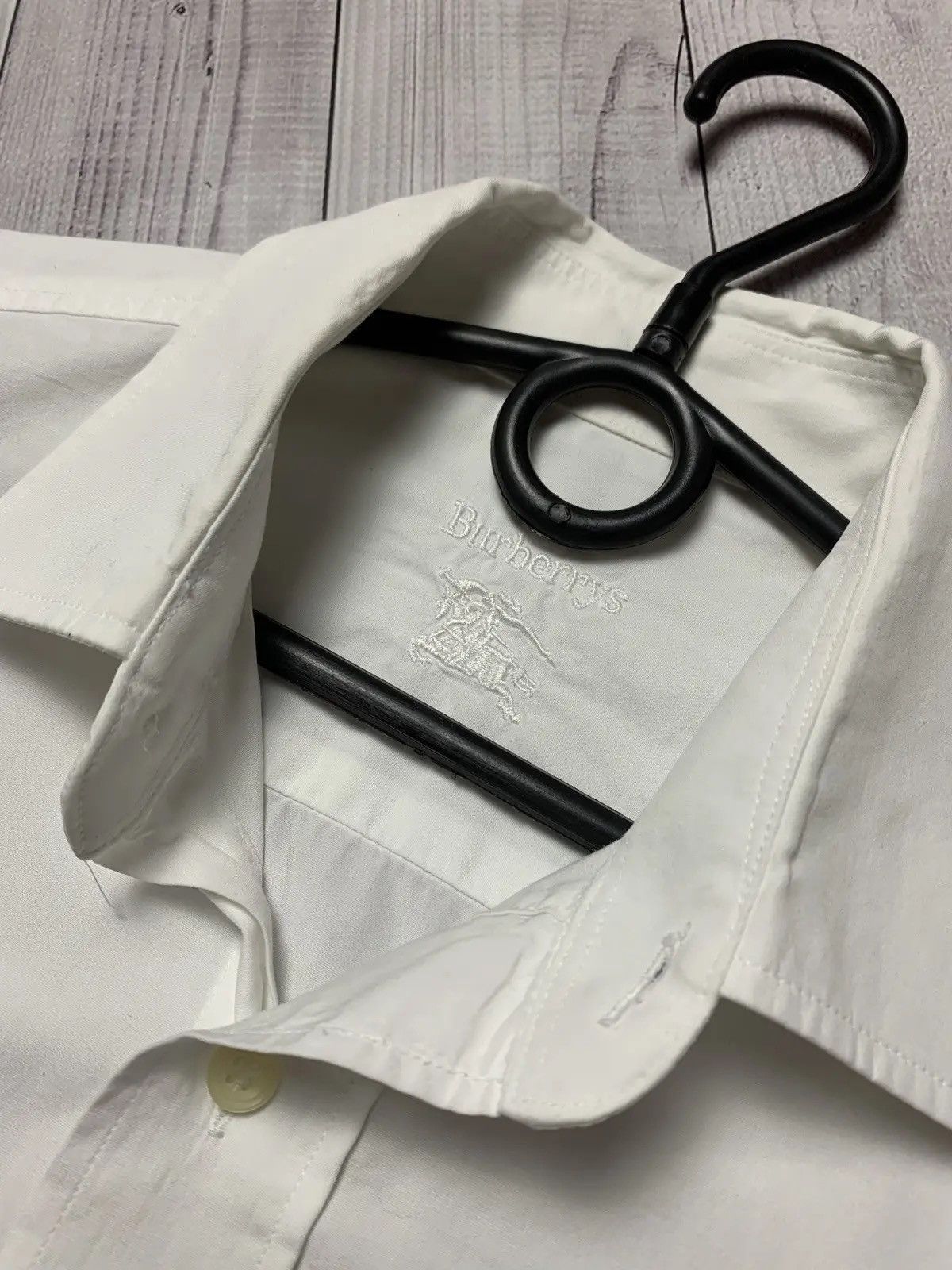 Burberry Vintage Burberry's shirt white size L rare Size US L / EU 52-54 / 3 - 2 Thumbnail