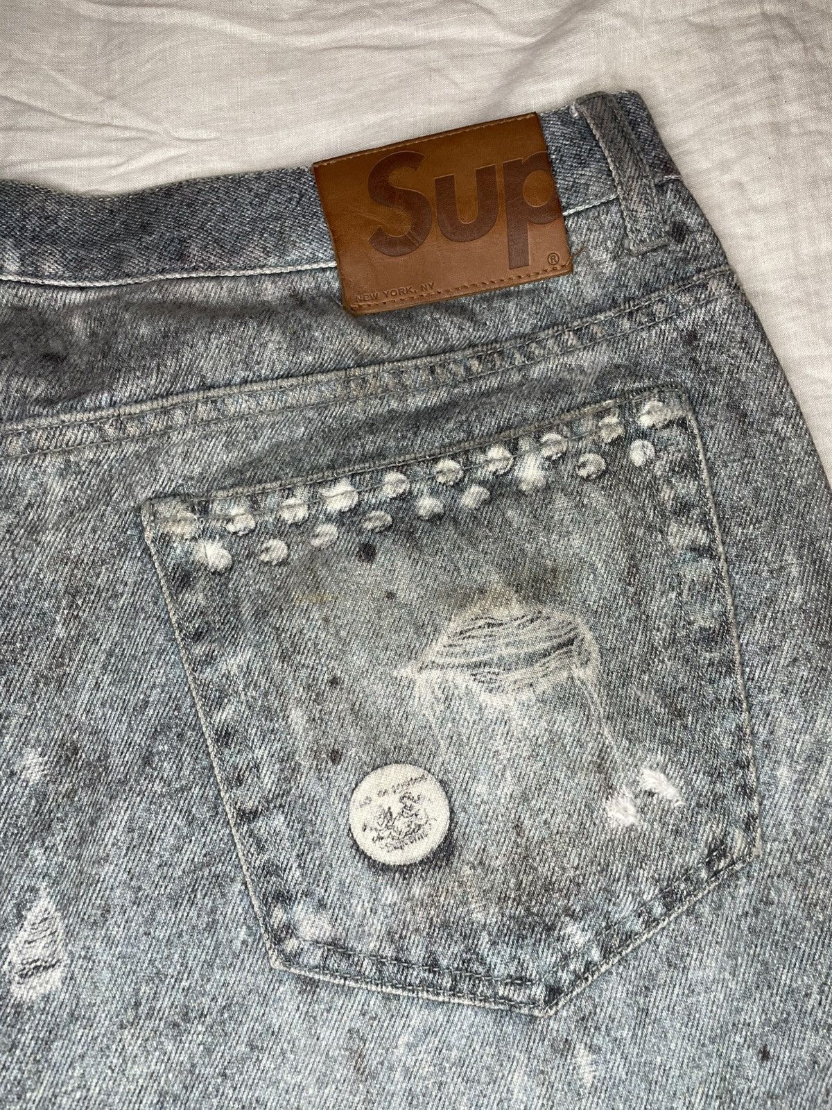 Supreme Supreme HJR Trompe L’oeil loose fit Jean Size US 34 / EU 50 - 10 Thumbnail
