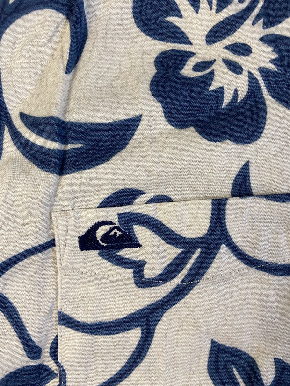 Quiksilver Quiksilver Floral Hawaiian Aloha Shirt Size US S / EU 44-46 / 1 - 4 Thumbnail