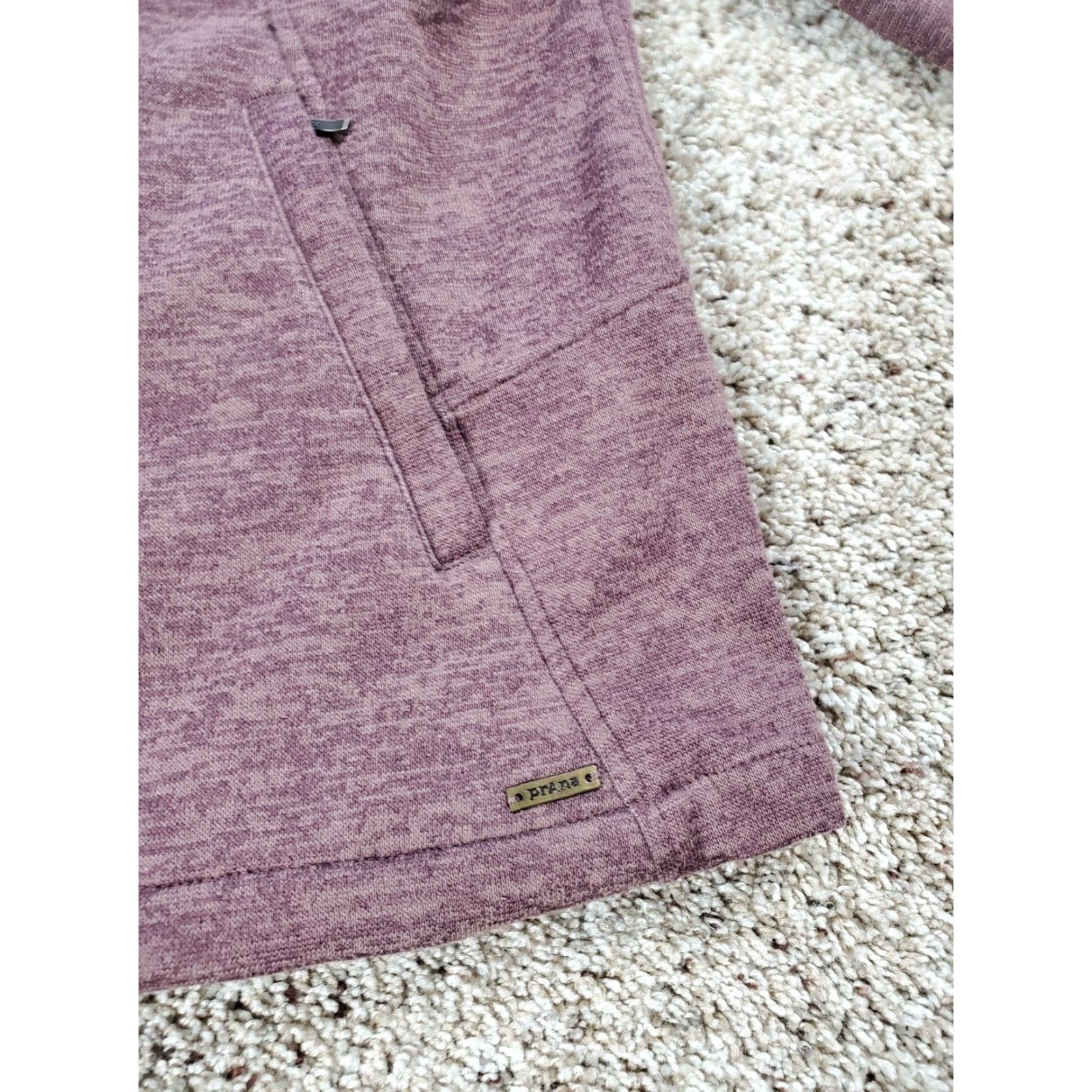 Prana prAna Marabelle Softshell Jacket Small Womens Purple Full Zip Pockets Size S / US 4 / IT 40 - 4 Thumbnail