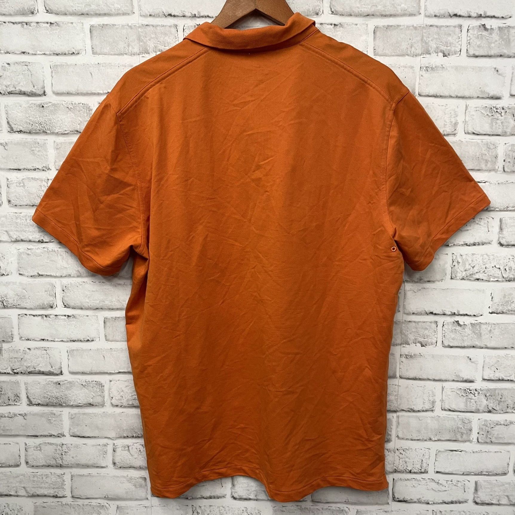 Nike Nike Dri-Fit Polo Shirt Size L Orange Pocket Standard Fit Athletic Stretchy Mens Size US L / EU 52-54 / 3 - 5 Thumbnail