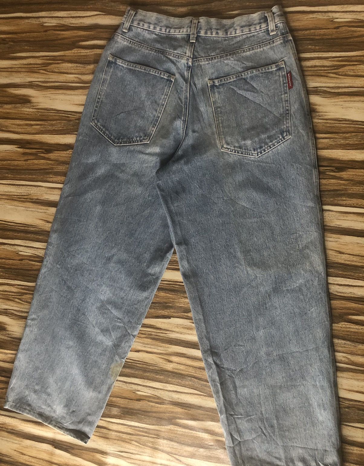 Vans Vintage VAN Funky Denim Pants Skate Streetwear Blue 90’s USA Size US 31 - 5 Thumbnail