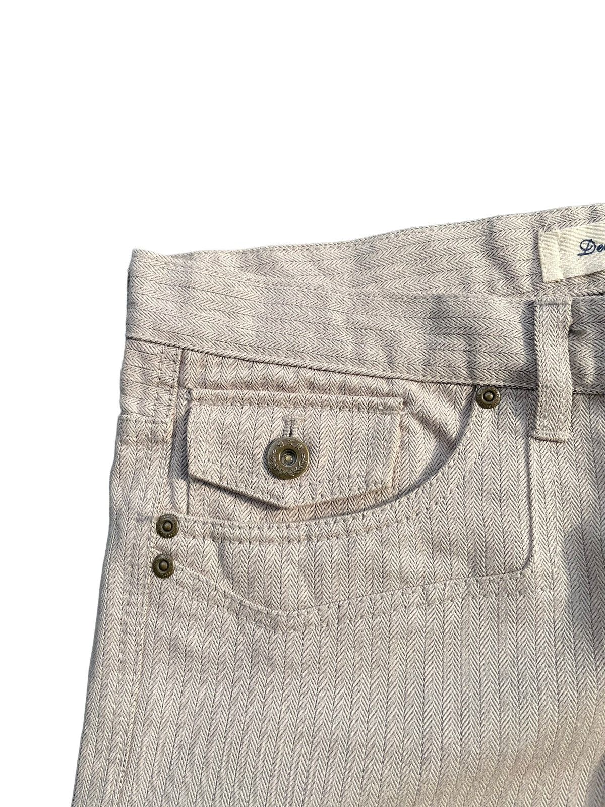 Deus Ex Machina Deux Concept Labo Herringbone Twill Denim Size US 35 - 5 Thumbnail