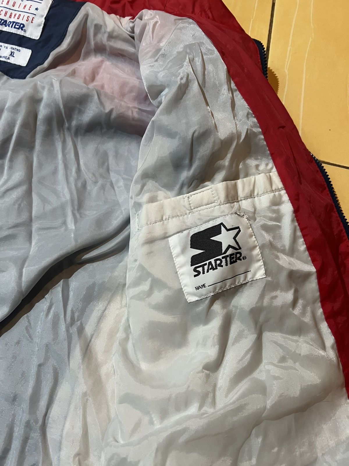 Starter Vintage soccer jacket Size US L / EU 52-54 / 3 - 6 Thumbnail