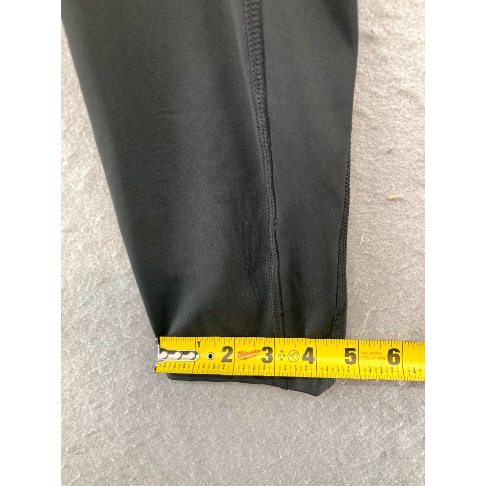Nike Nike Yoga Leggings Womens Small Black Dri Fit Skinny Leggings Athleisure Size 28" / US 6 / IT 42 - 6 Thumbnail