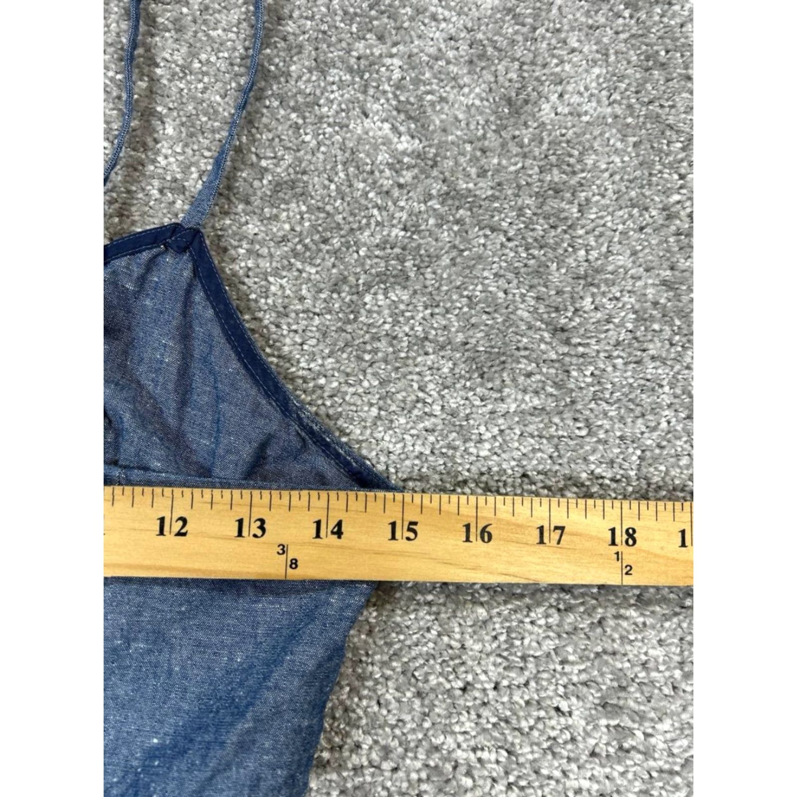 Madewell Madewell Dress Womens 4 Blue Cotton Blouson Size S / US 4 / IT 40 - 6 Thumbnail