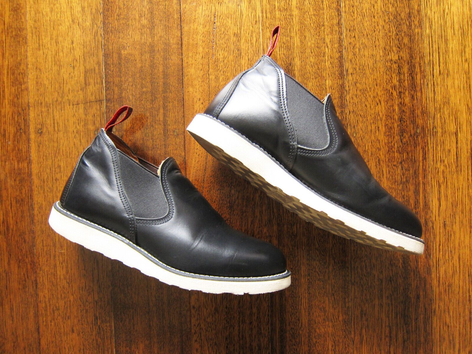 Red Wing RED WING Boots 8142 Romeo Side Gore Black Boots Size (US 9E) Size US 9 / EU 42 - 8 Thumbnail