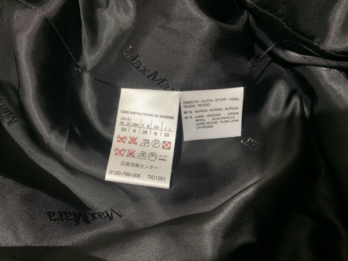 Designer × Max Mara MaxMara alpaca coat 36 Size XS / US 0-2 / IT 36-38 - 10 Thumbnail