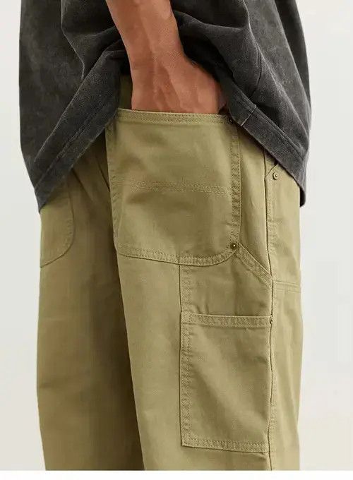Jean workwear fade double knee carpenter pants Size US 30 / EU 46 - 4 Thumbnail