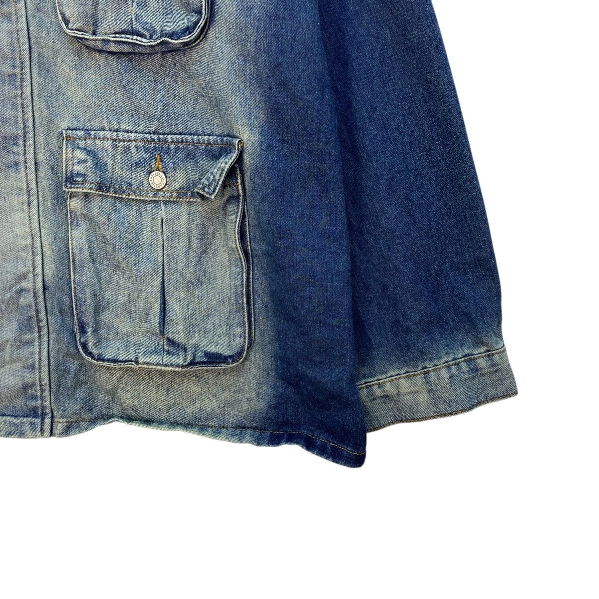 Japanese Brand 💥Japanese Brand Oversized4 Pocket Denim Style Workwear Ja Size US M / EU 48-50 / 2 - 5 Thumbnail