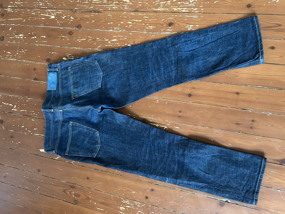 Visvim Visvim - 04R - social sculpture denim - deer leather tab Size US 31 - 2 Thumbnail