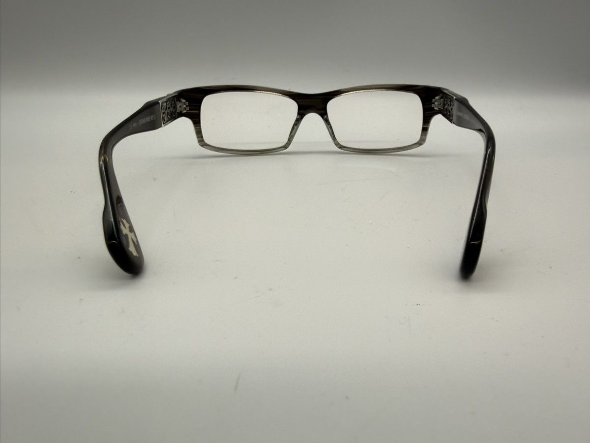 Chrome Hearts CHROME HEARTS "DISMEMBERED" BKS — .925 Cross Temple Frames Size ONE SIZE - 3 Thumbnail