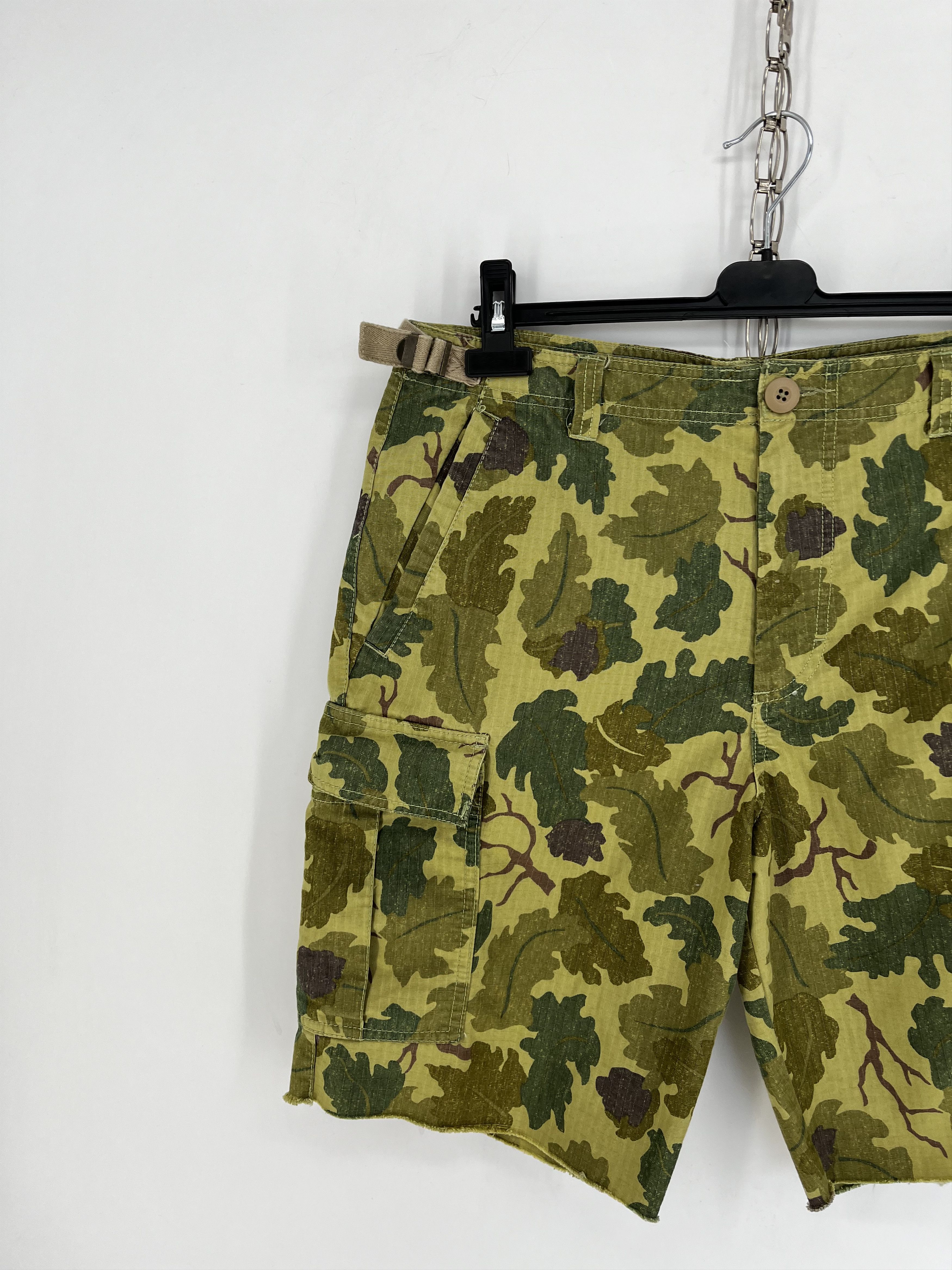 Nike NIKE 6.0 Mens Cargo Shorts Green Camouflage Size 32 Size US 32 / EU 48 - 4 Thumbnail