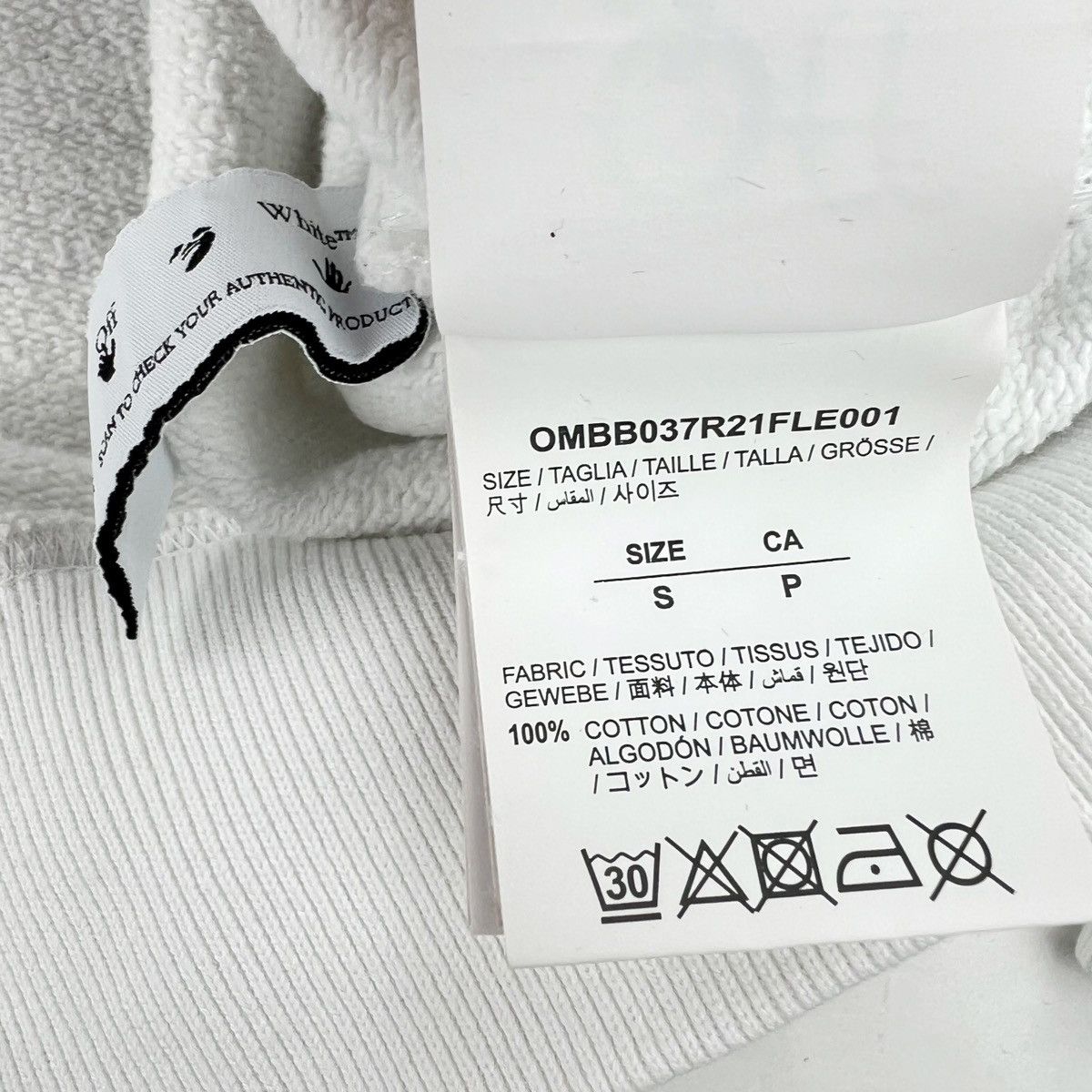 Off-White Off-White Mona Lisa White Hoodie Size US S / EU 44-46 / 1 - 7 Thumbnail