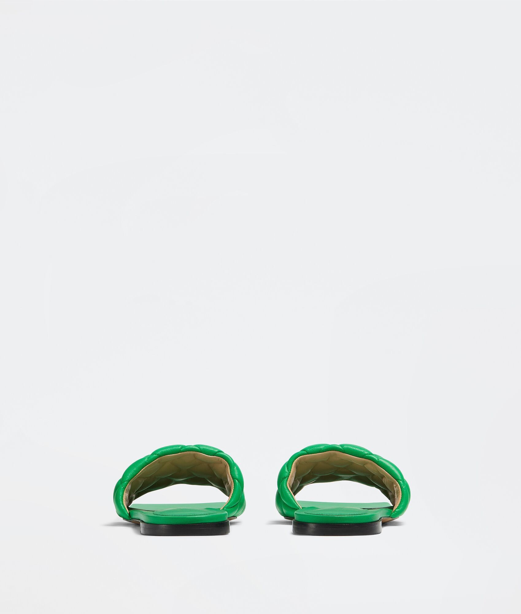 Bottega Veneta o1bcso1str0825 Padded Flat Sandals in Parakeet Size US 4.5 / IT 34.5 - 3 Thumbnail