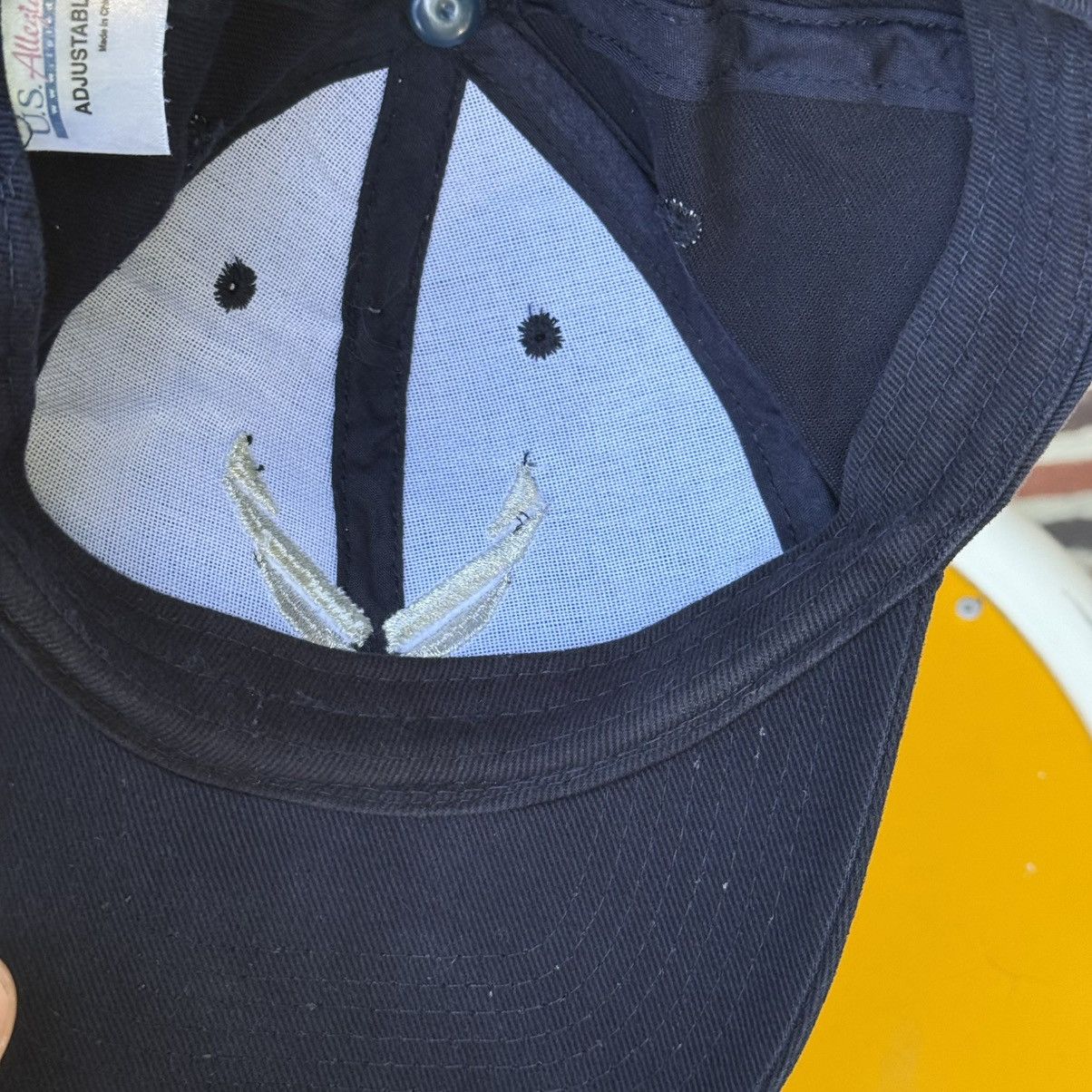 Vintage Vintage 90’s U.S. Air Force Cap Embroidered Logo Size ONE SIZE - 8 Thumbnail