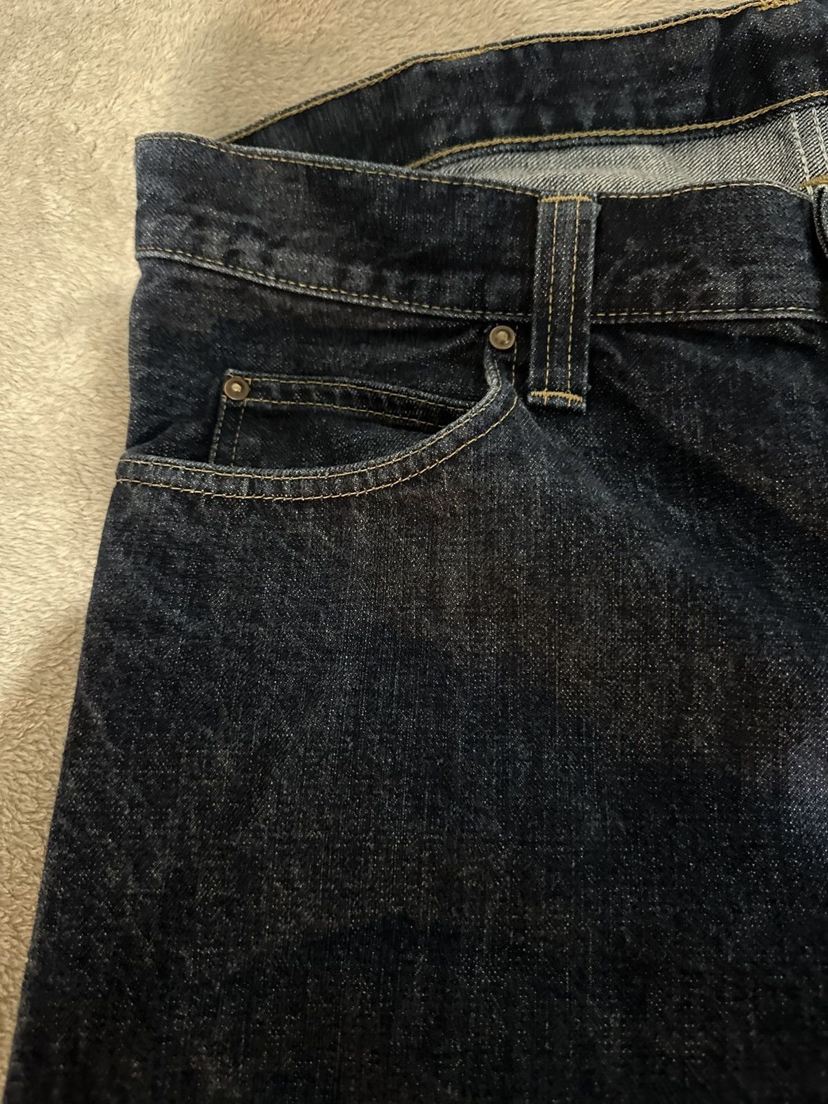 Carhartt Carhartt Navy Denim Jeans Size US 34 / EU 50 - 6 Thumbnail