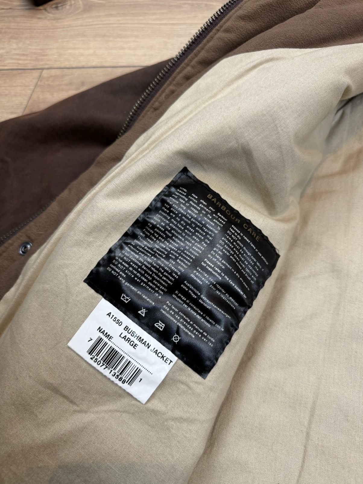 Barbour Barbour Waxed Bushman jacket original streetwear retro item Size US L / EU 52-54 / 3 - 3 Thumbnail