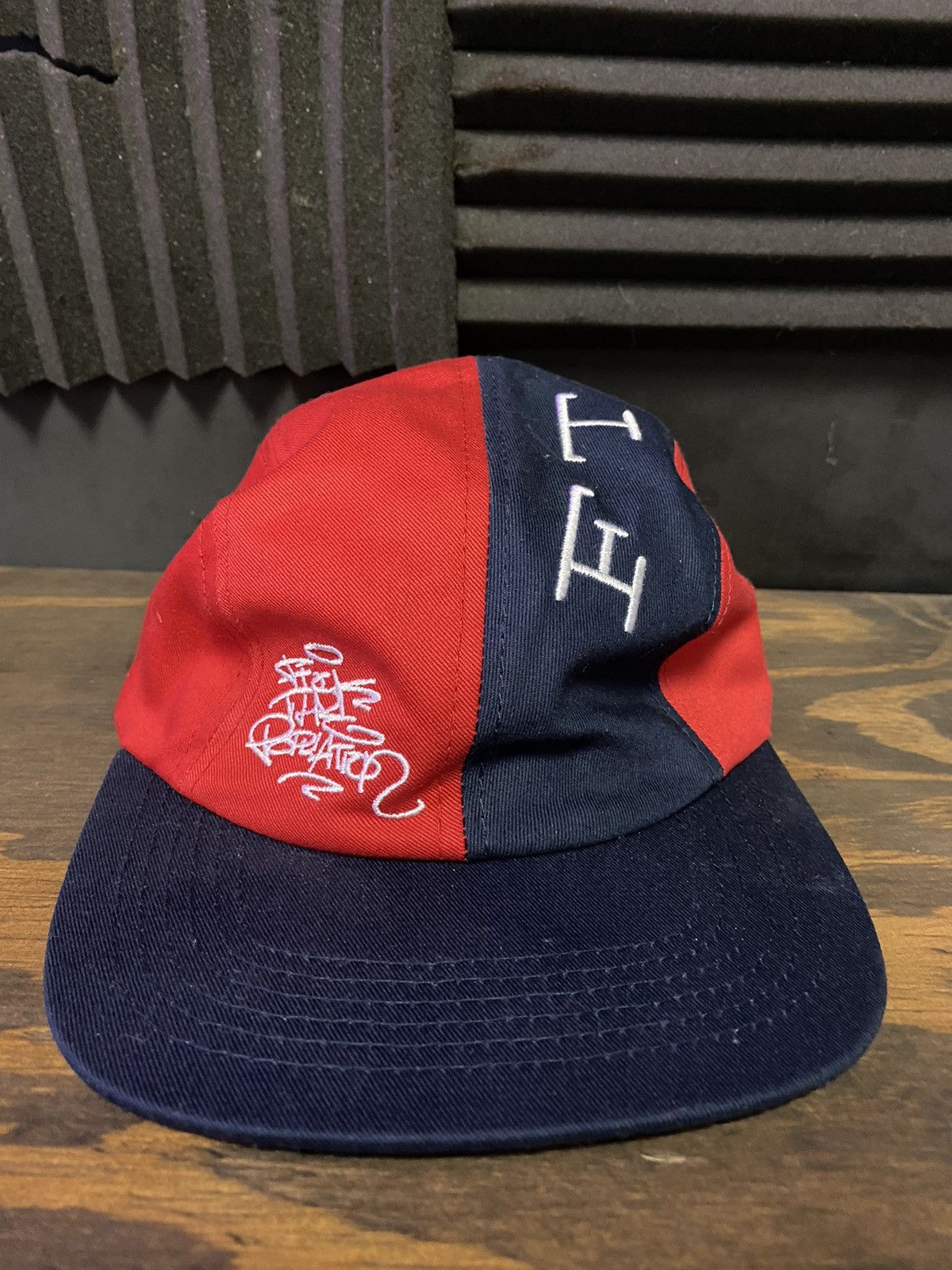 Fuck The Population FTP Split 4-Panel Camp Hat Red Size ONE SIZE - 1 Thumbnail
