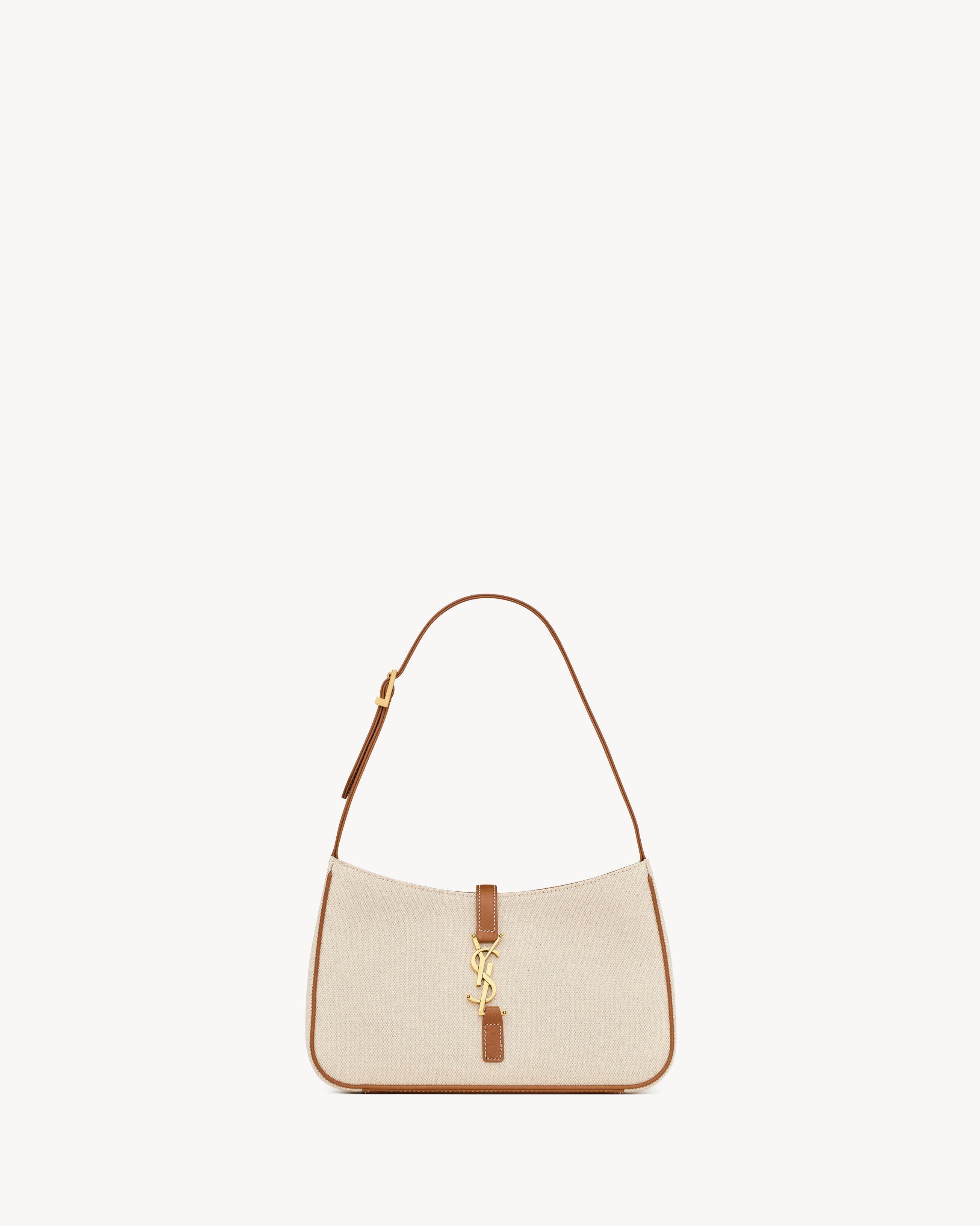 Saint Laurent Paris o1bcso1str0325 Size: OS/Le 5A 7 In Canvas in White Size ONE SIZE - 1 Thumbnail