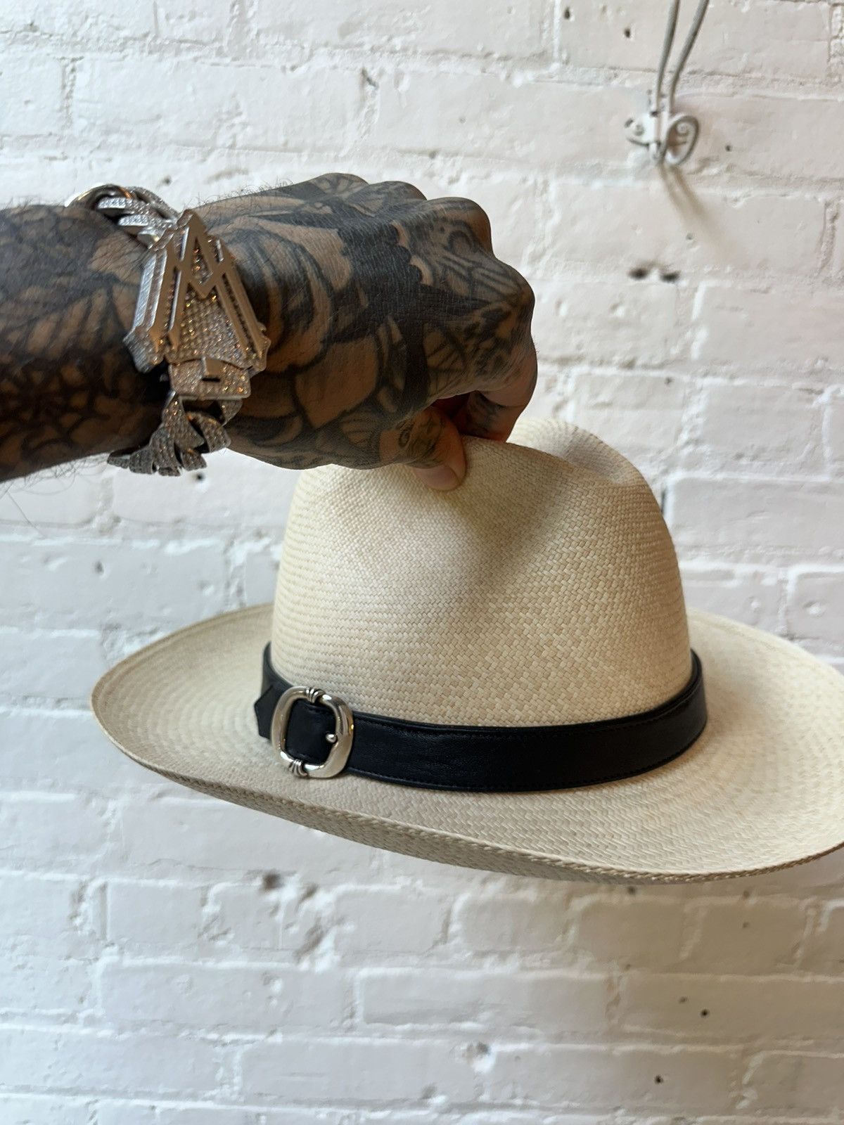 CHROME HEARTS EUROPEAN MAFIA GUNSLINGER HAT FEDORA 4Gseller