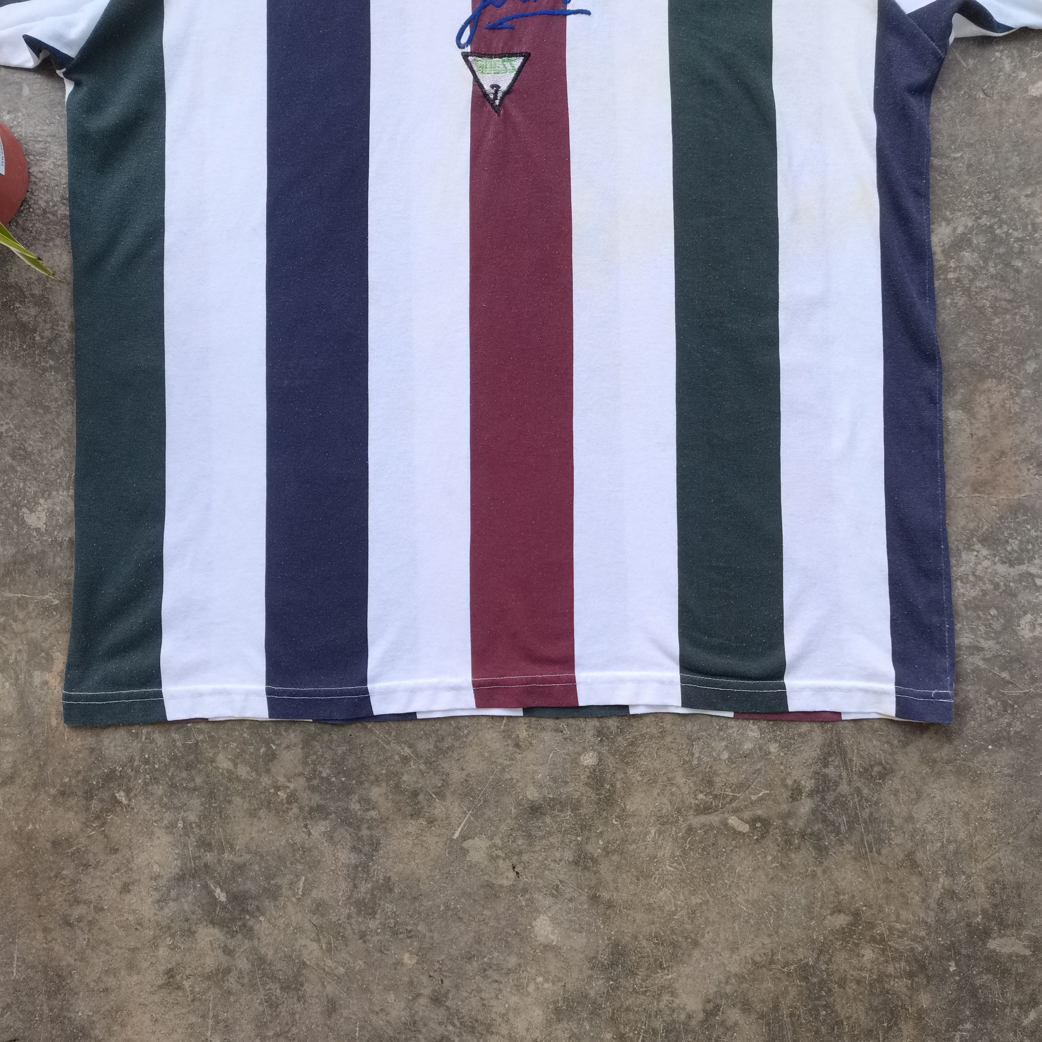 Georges Marciano × Guess Vintage 90s GUESS USA X GEORGE MARCIANO Big Size Tee Size US XL / EU 56 / 4 - 4 Thumbnail