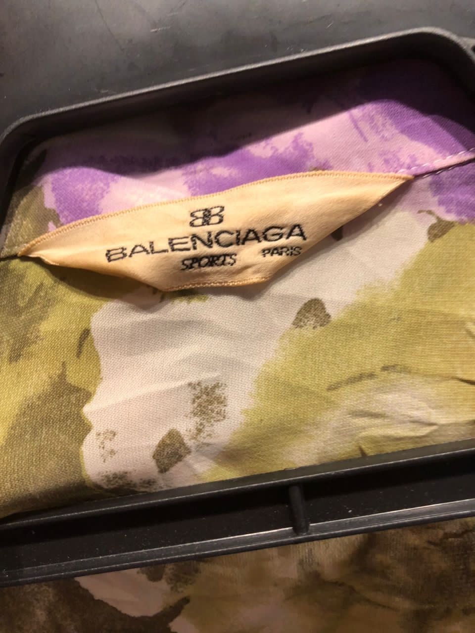 Vintage Balenciaga Floral Shirt