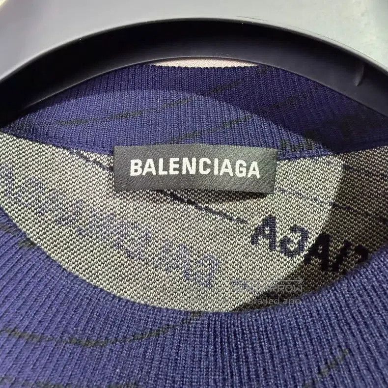Balenciaga Lavender Barrage Sweater