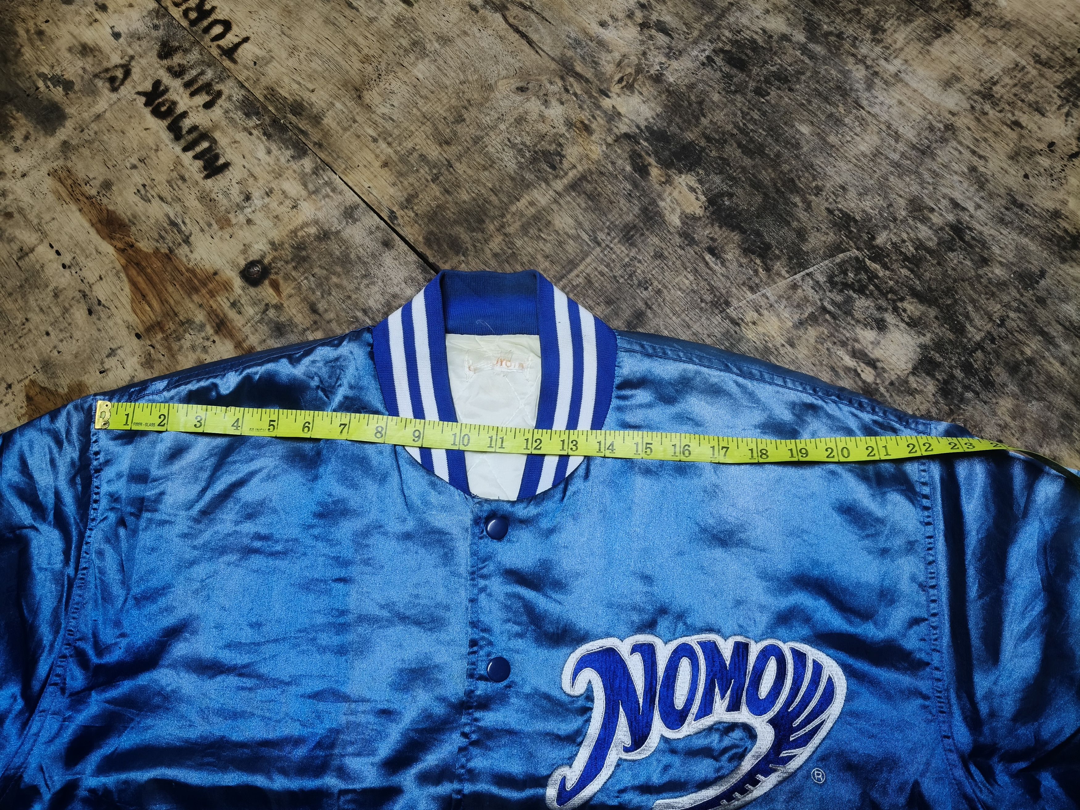 Japanese Brand Vintage NOMO Varsity Jacket by Toyota (1995) Size US XL / EU 56 / 4 - 16 Thumbnail