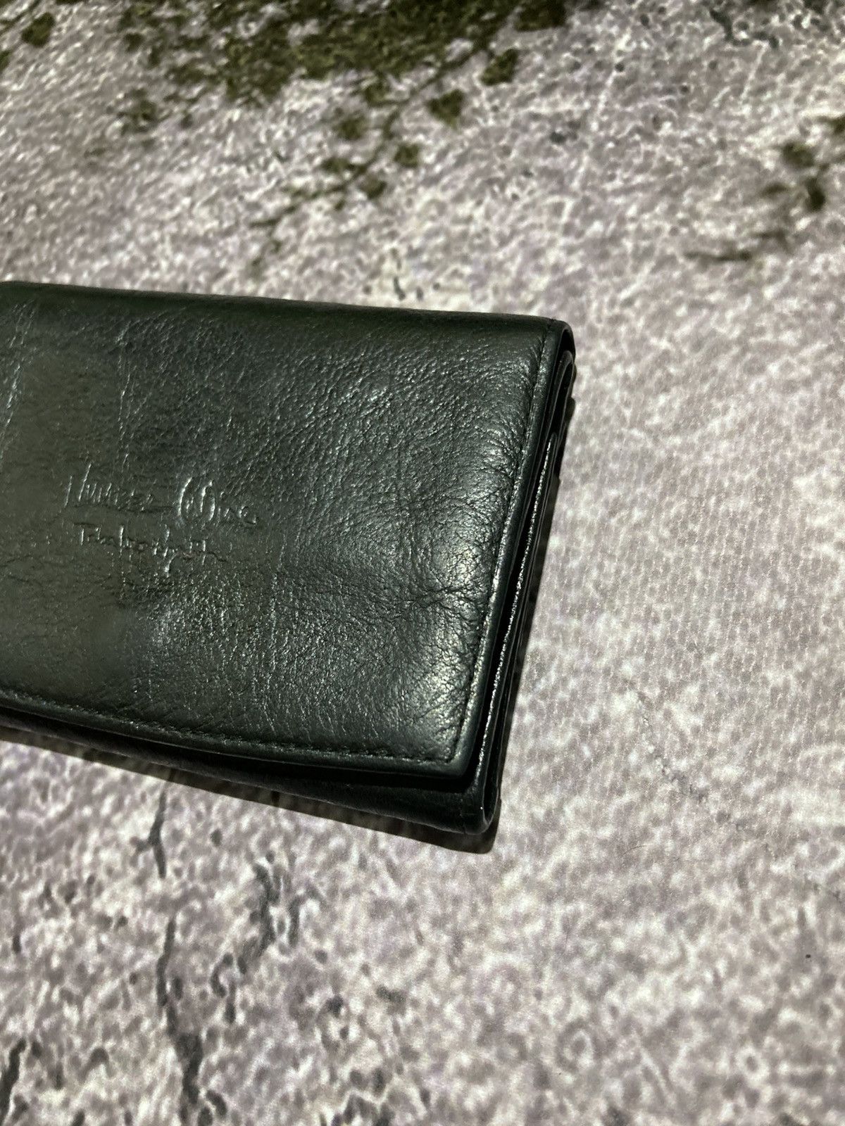 Number (N)ine NUMBER (N)INE Takahiro Miyashita Vintage 3-ld Wallet Leather Size ONE SIZE - 3 Thumbnail