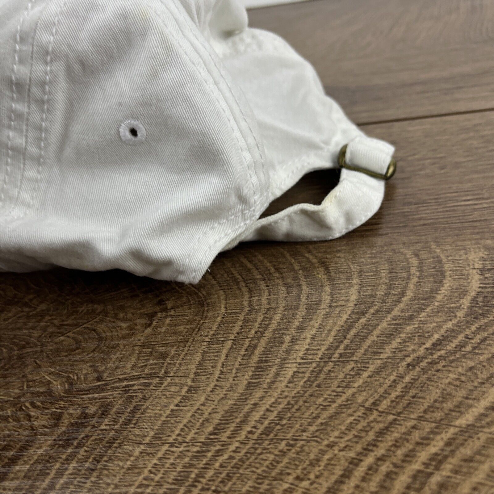 Other Plain White Hat Baseball White Hat Adjustable Adult Size Hat Size ONE SIZE - 9 Thumbnail