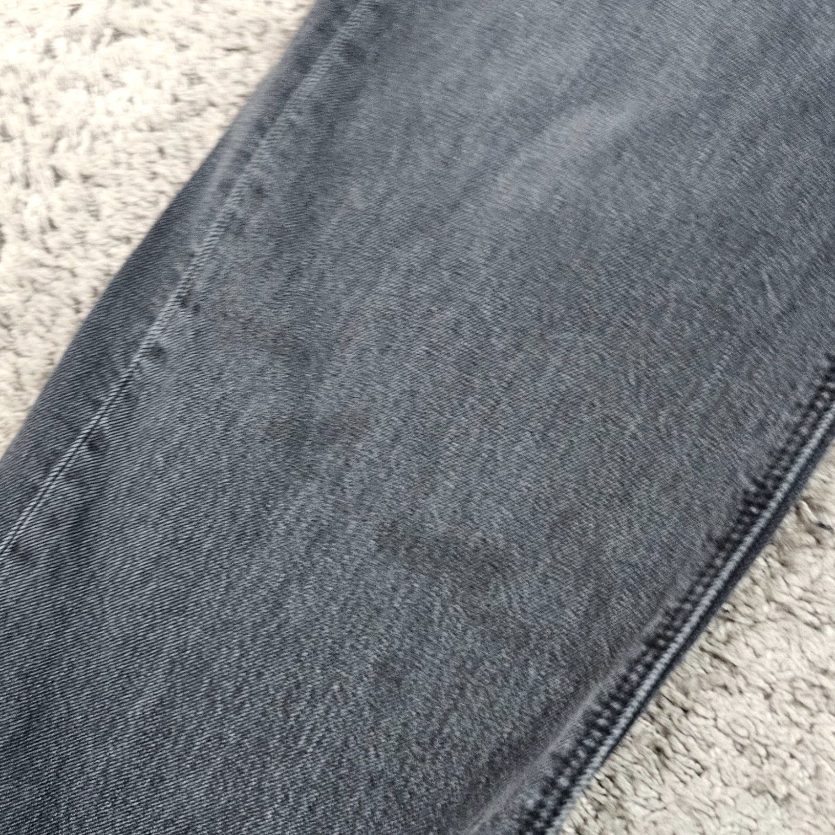 American Eagle Outfitters American Eagle Jeans Womens Size 0 Gray Stovepipe Stretch Straight Mid Rise 25x29 Denim Size 25" / US 0 / IT 36 - 3 Thumbnail