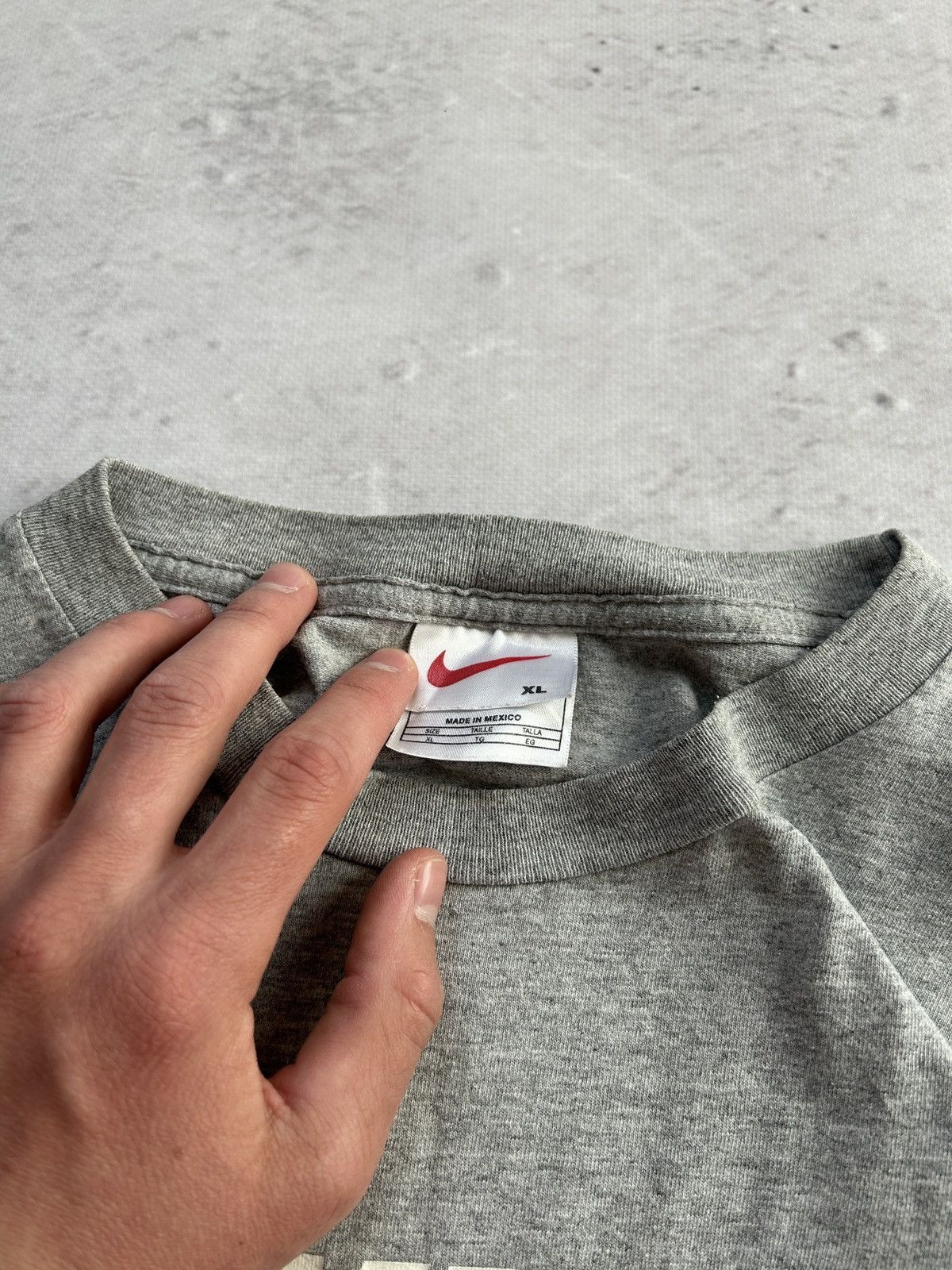 Nike × Vintage 💥FAST SALE💥Vintage Nike Big Logo Baggy T-shirt 90s Size US XL / EU 56 / 4 - 7 Thumbnail