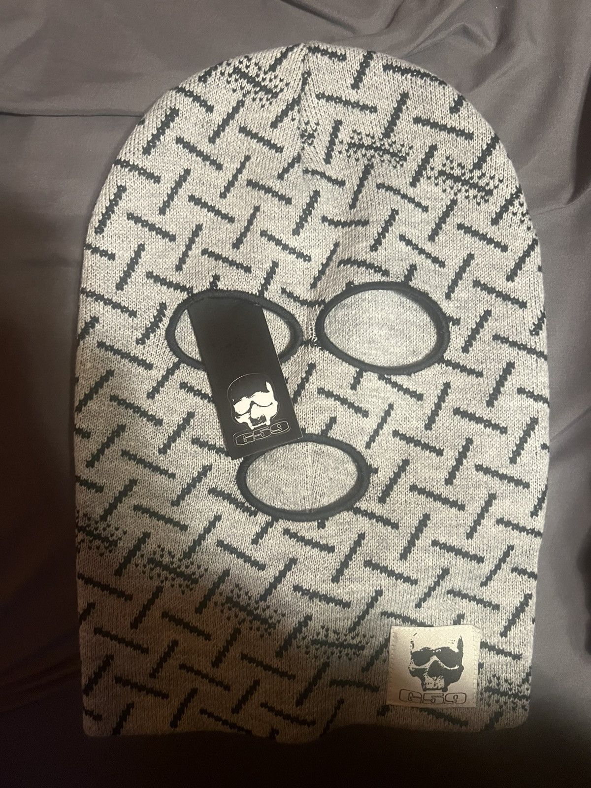G59 Records G59 TRUCK STOP SKI MASK (GREY) Size ONE SIZE - 1 Thumbnail
