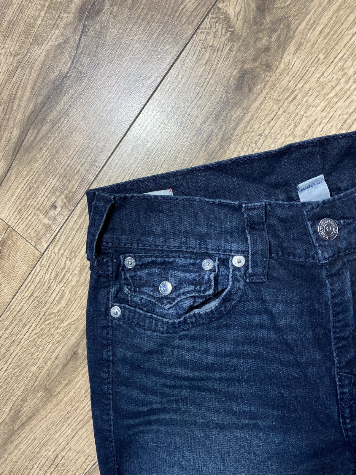True Religion True Religion Geno Relaxed Slim Mens Jeans Size 32 Dark Size US 32 / EU 48 - 5 Thumbnail