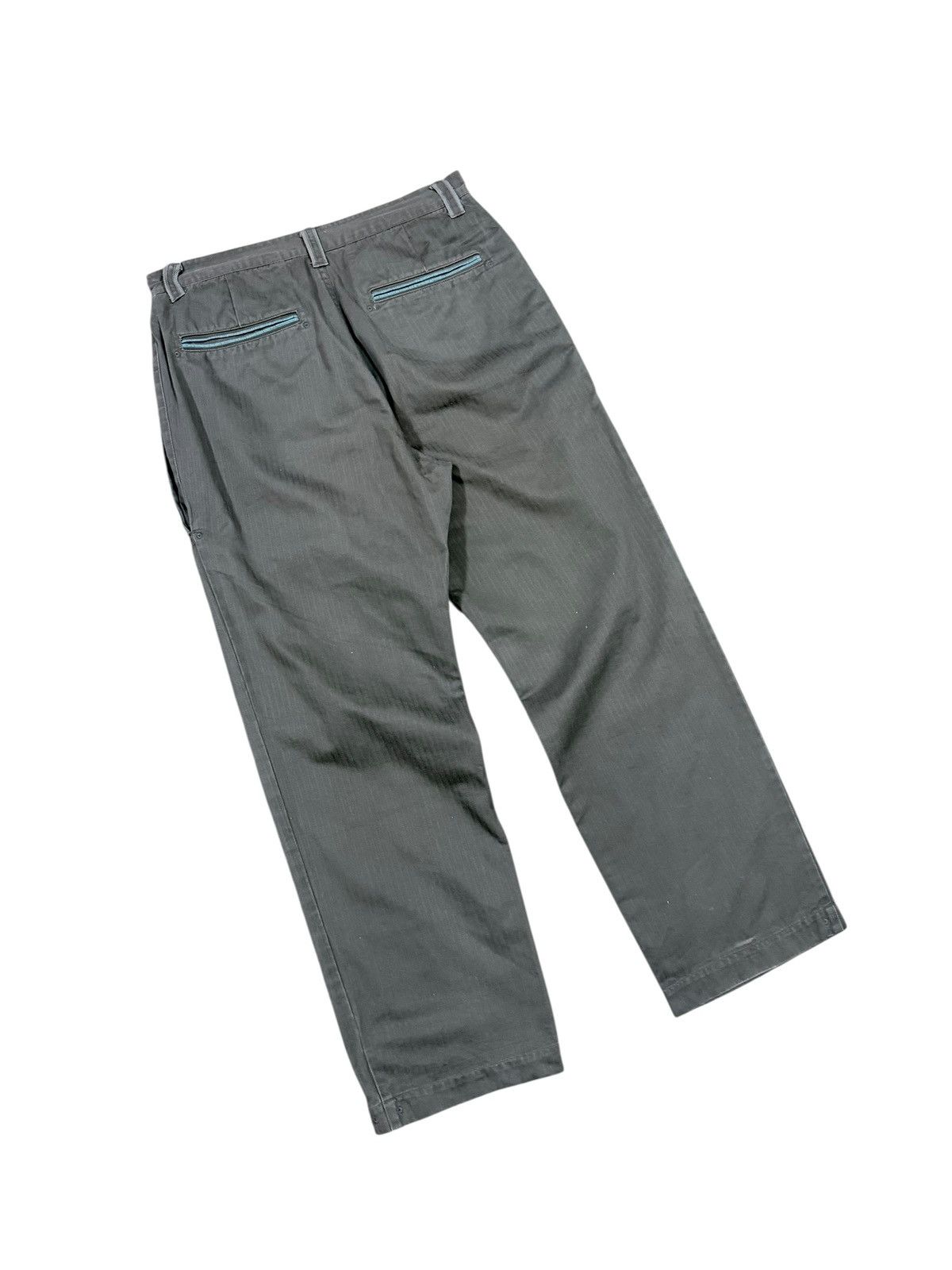 Neighborhood × Wtaps Vtg✅Mad Hectic Harringbone CAsual Pants/Japan Size US 34 / EU 50 - 7 Thumbnail