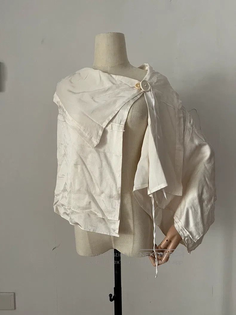Ann Demeulemeester ann demeulemeester Silk skirt, shawl Size 37" - 2 Thumbnail