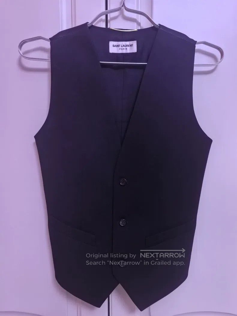 Saint Laurent Paris Saint Laurent Paris Vest Size XS / US 0-2 / IT 36-38 - 4 Thumbnail