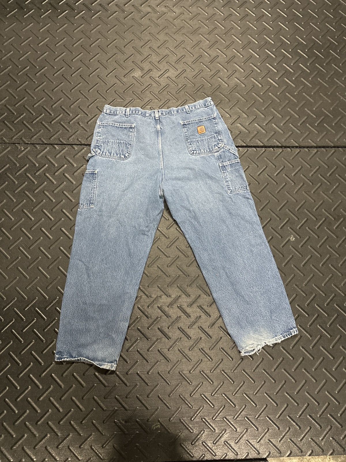 Carhartt × Vintage Super Baggy Vintage Carhartt Blue Jeans / Size 44x30 Size US 44 / EU 60 - 2 Thumbnail