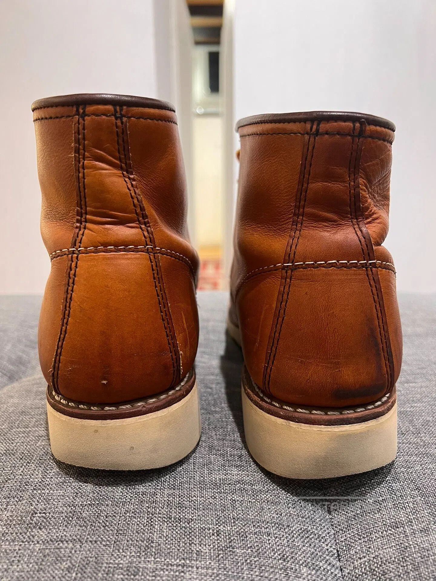 Red Wing redwing moc toe boots size 39. Size US 8.5 / IT 38.5 - 2 Thumbnail